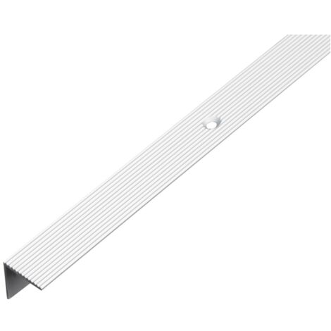 ALBERTS Treppenkanten-Schutzprofil, Alu silber elox., LxBxHxS 1000x20x20x1,8mm