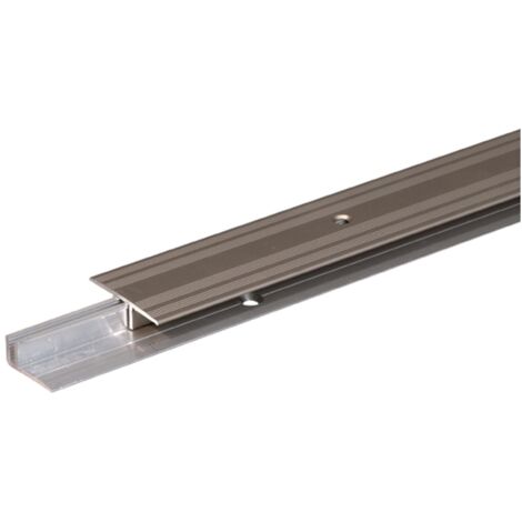 ALBERTS Übergangsprofil Pro,Set für Beläge7-15mm,Alu blank/edelst.elox.,L 900mm