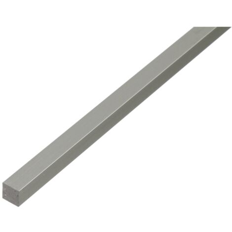 ALBERTS Vierkantstange, Alu silber elox., LxBxH 1000 x 16 x 16 mm