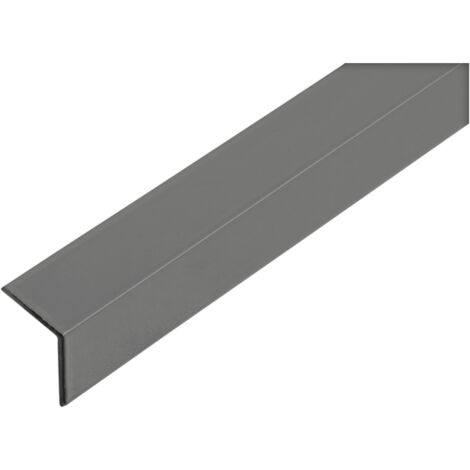 ALBERTS Winkelprofil, Alu anthr. besch., LxBxHxS 1000 x 25 x 25 x 1 mm