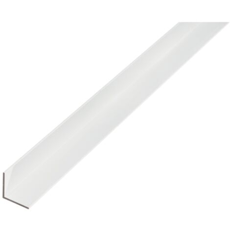 ALBERTS Winkelprofil, gleichsch., Alu silber elox., LxBxHxS 2000 x 30 x 30 x 2 mm