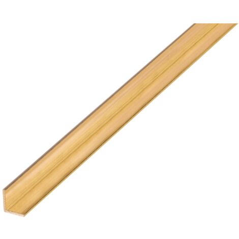 ALBERTS Winkelprofil, gleichsch., Messing, LxBxHxS 1000 x 6 x 6 x 0,8 mm
