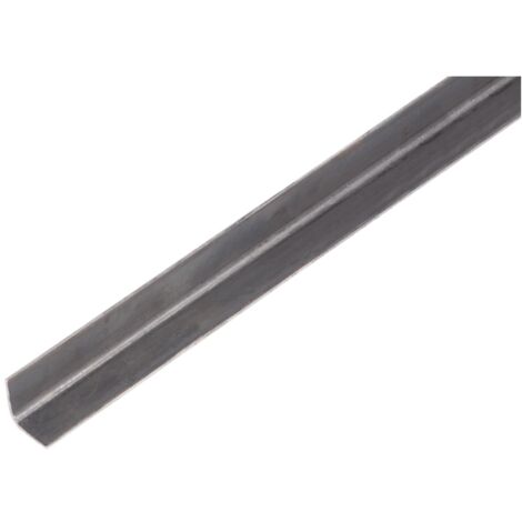 ALBERTS Winkelprofil, Stahl roh, kaltgewalzt, LxBxHxS 1000 x 20 x 20 x 1,2 mm