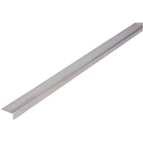 ALBERTS Winkelprofil, ungleichsch., Edelstahl, LxBxHxS 1000 x 20 x 10 x 1,5 mm