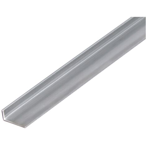 ALBERTS Winkelprofil, ungleichsch., Edelstahl, LxBxHxS 1000 x 25 x 15 x 1,5 mm