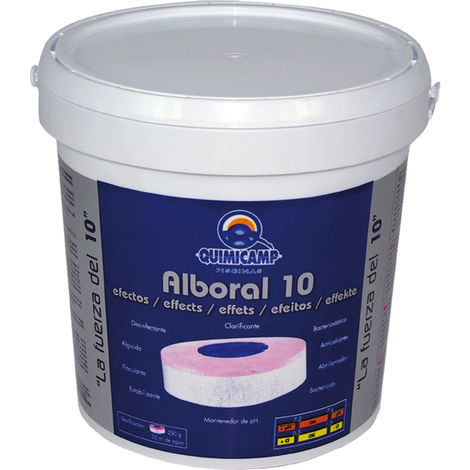 Cloro rápido Alboral 10 efectos Quimicamp 5 Kg