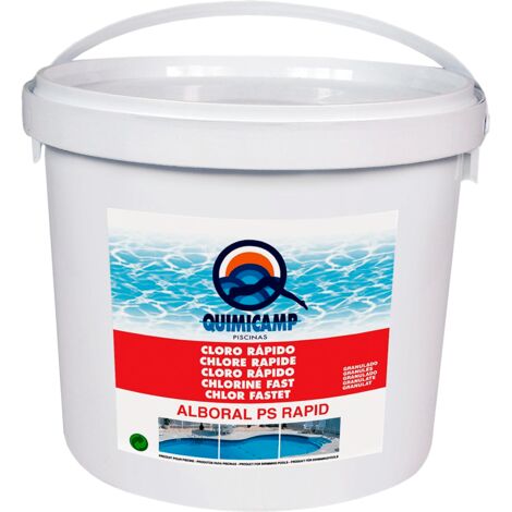 Alboral PS rapid cloro granulado, 10 kg. QUIMICAMP