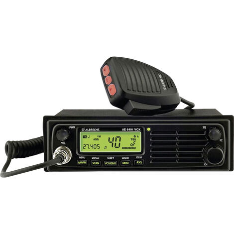 Albrecht AE 6491 VOX Radio CB de Auto