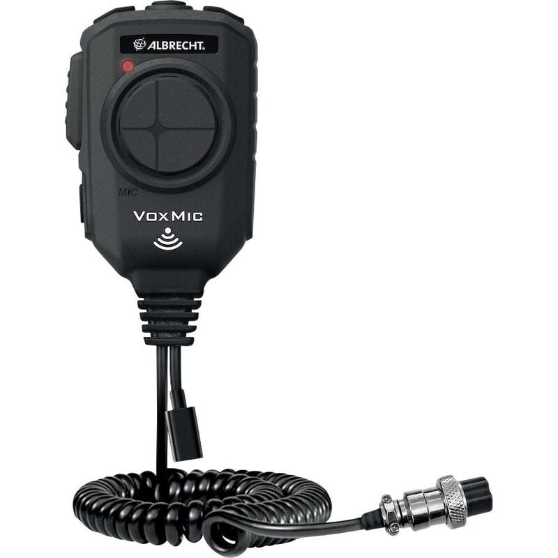 Microphones VOX Albrecht Albrecht VOX Mikrofon 6-polig mit ANC und 3000mAh Batterie 42100 W182412