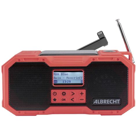 Albrecht DR 112 Digital Nero, Rosso