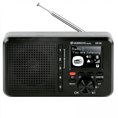 Albrecht DR 86 Personal Digital Black