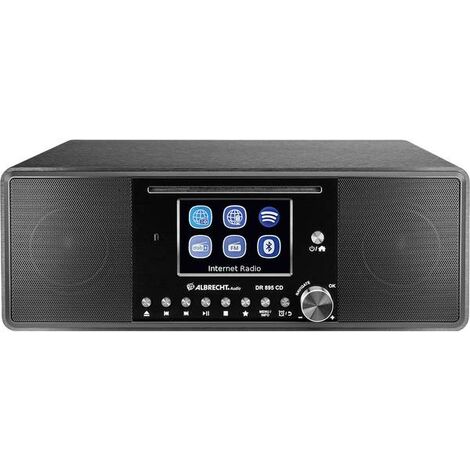 Albrecht DR 490 - Radio Digitale da tavolo Internet, DAB+, FM