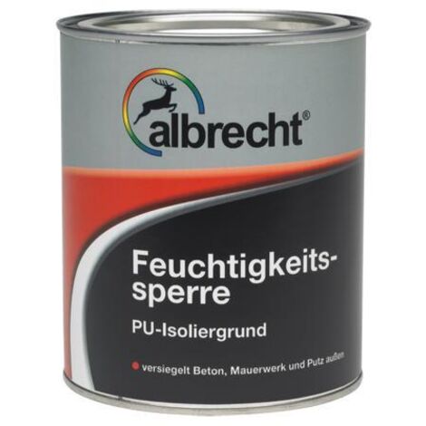 Albrecht Feuchtigkeitssperre 2,5 l farblos Sperrgrund Isoliergrund Außen
