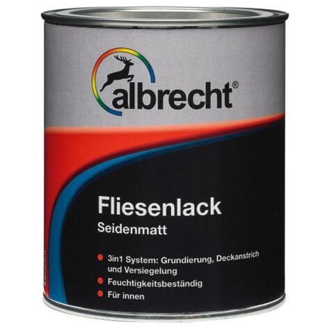 Albrecht Fliesenlack 750 ml, seidenmatt