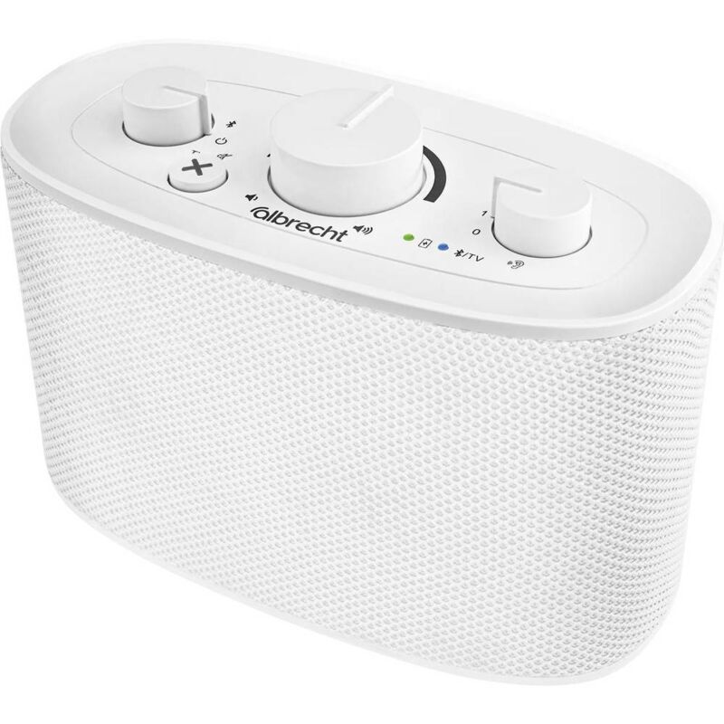 ALBRECHT  Klaro Enceinte portable st&eacute;r&eacute;o Blanc 4 W