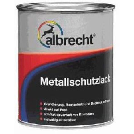 Albrecht Metallschutzlack 375 ml silbergrau Lack Schutzlack Rostschutz