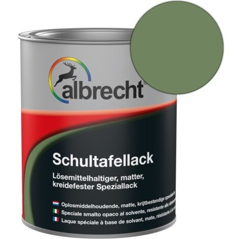 Albrecht Schultafellack 375 ml matt grün Speziallack Tafellack Tafelfarbe