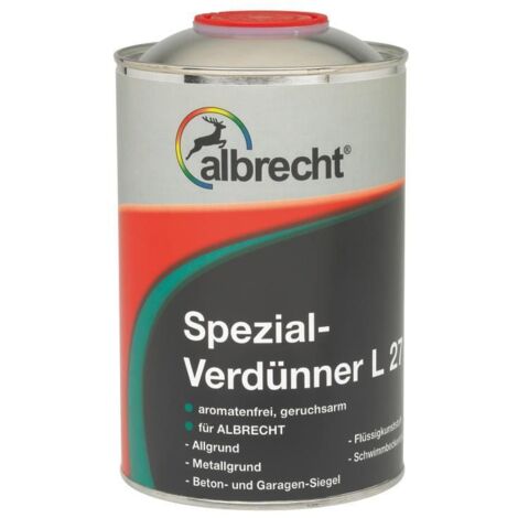Albrecht Spezial-Verdünner L27 1 l Reiniger Verdünnung Verdünungsmittel