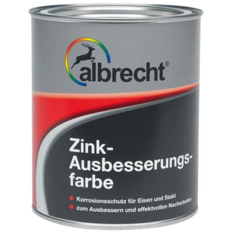 Albrecht Zink-Ausbesserungsfarbe 375 ml zinkhell Rostschutz Zinkausbesserung