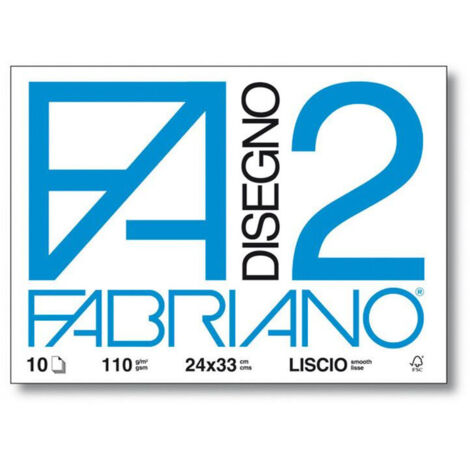 Album Disegno F2 24X33 10Ff. Liscio X10
