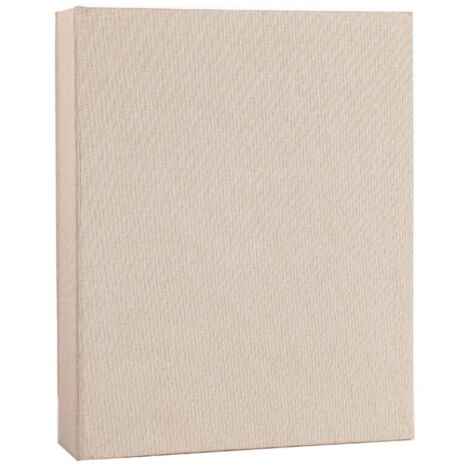 Album photo 2 pièces (couleur beige) – capacité 200 photos 15 cm, couverture toile de jute, livre de souvenirs, grand format