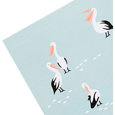 Album Photos Adhesive DIY avec Pages Writable - Binder Scrapbook Bleu Pelican - Album Commémoration Protégé Waterproof PU