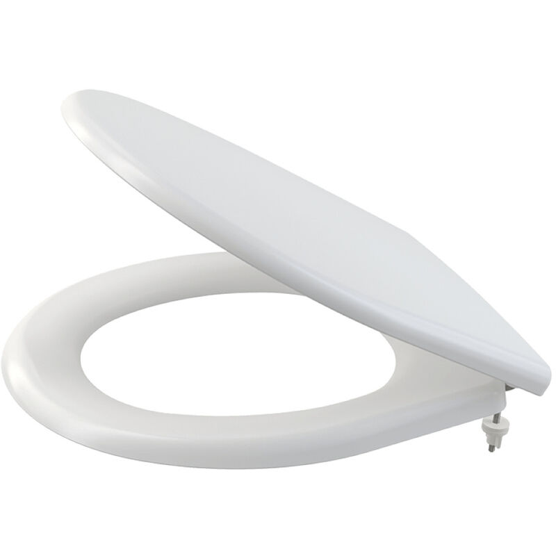 Alca - drain Toiletzittingen - abattant de wc, duroplast, Antibacterial, Softclose, blanc A604