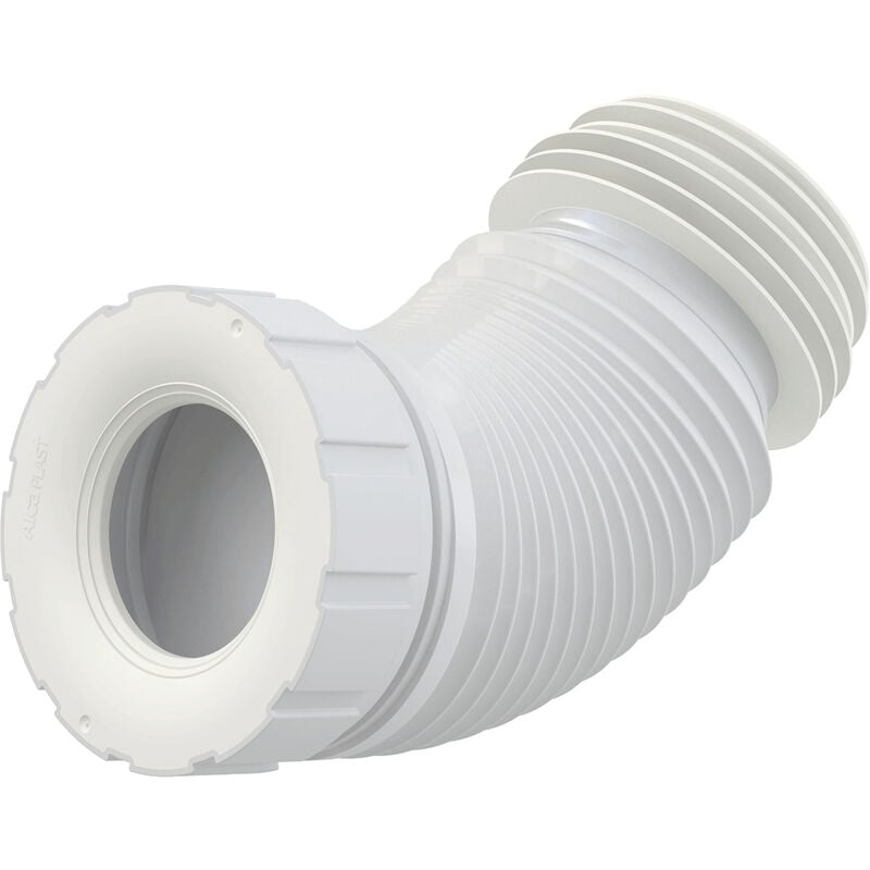 Alca - Connettore Flexi wc, bianco (A97SN)