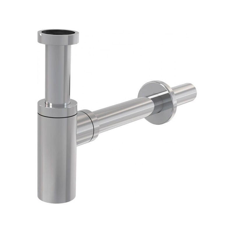 Design sink siphon 100% chromed metal (A400) - Alca
