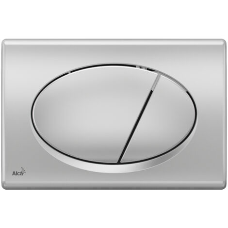 Alca Piastra di comando Alca Two-touch, cromo opaco (M72)