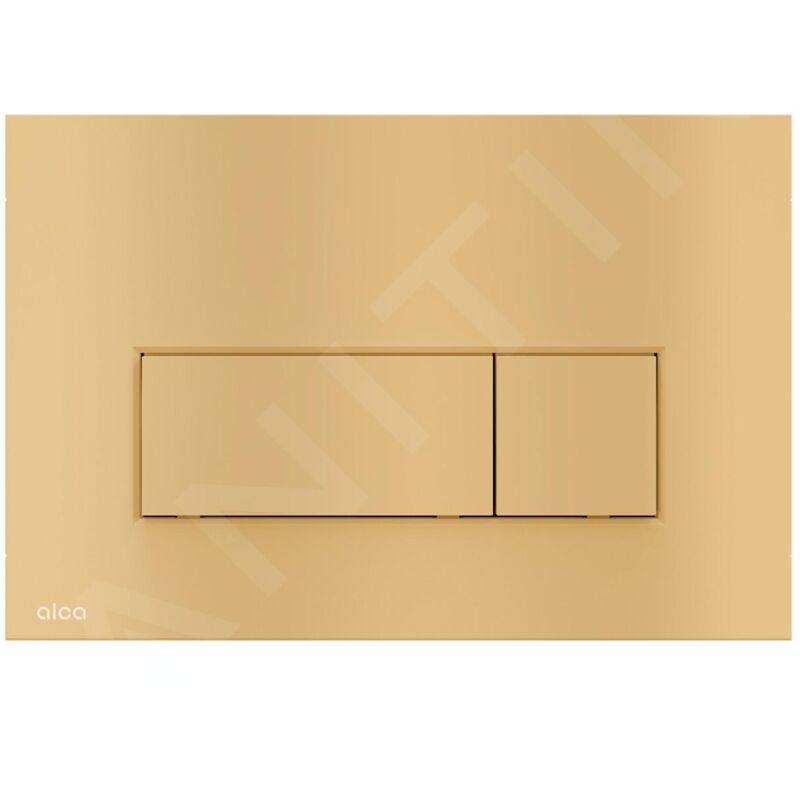 Alcadrain Thin - Commande affleurante, or mat M57-G-M