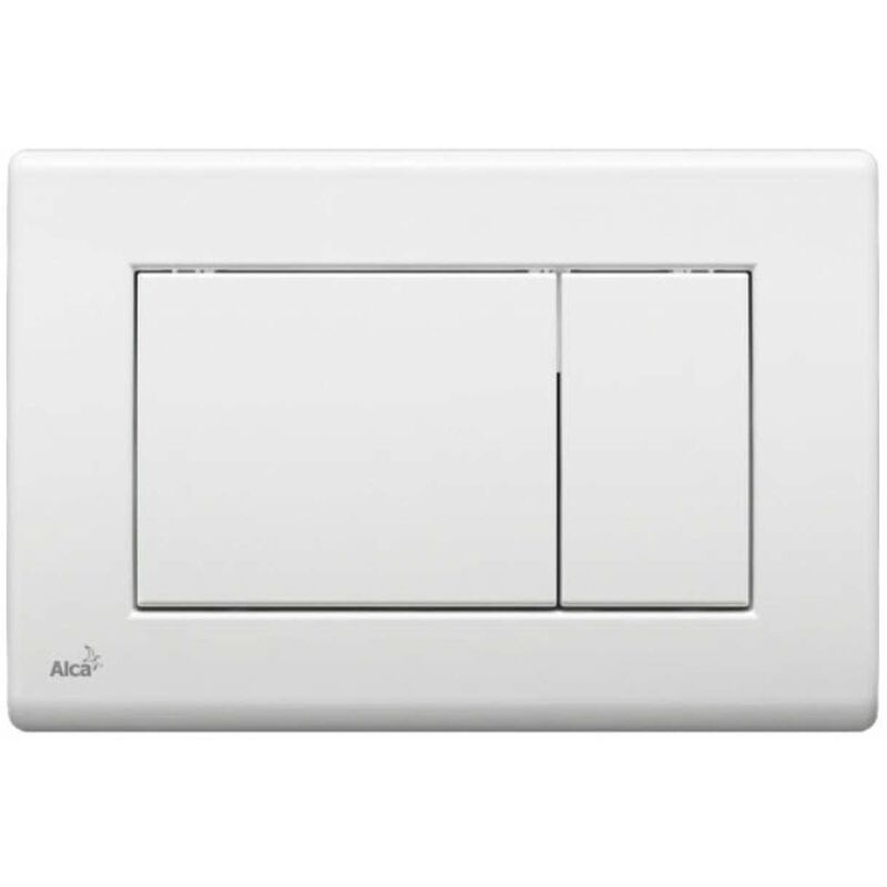 Alca - drain Basic - Plaque de déclenchement, blanc M270