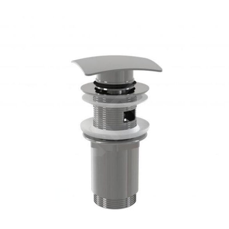 Alcadrain Accessoires - Sortie de lavabo 5/4' avec trop-plein, ClickClack, métal A393