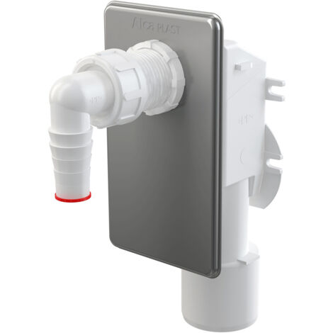 ALCA PLAST SIPHON EN CHROME POUR MACHINE À LAVER APS3