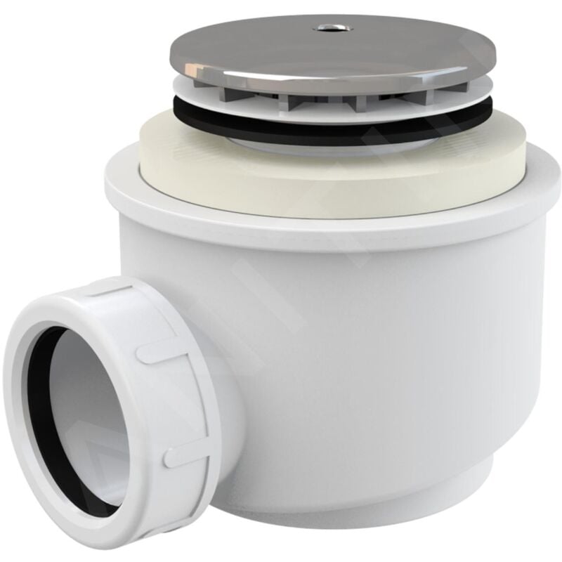 Alcadrain Siphons de baignoire - Garniture de vidage pour receveurs, chrome A47CR-50