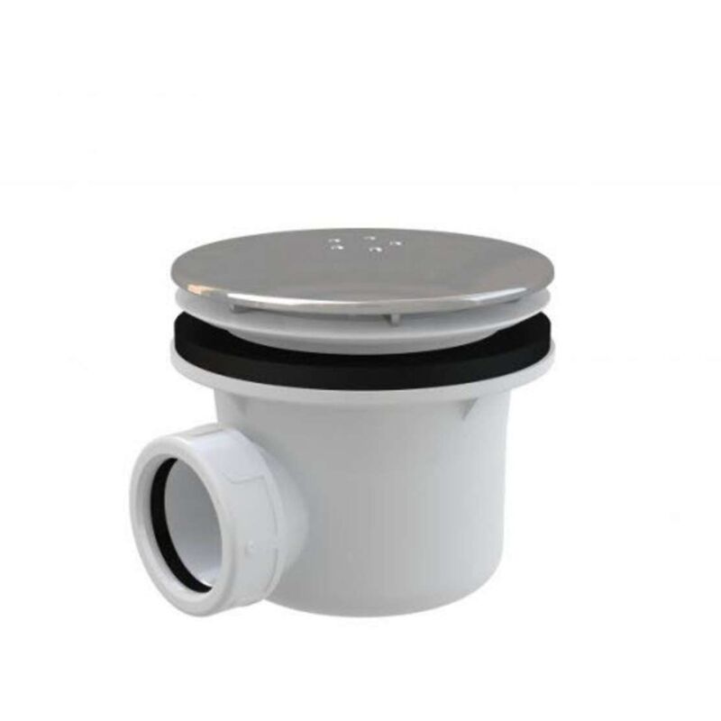 Alcadrain Siphons - Trappe, diamètre 90 mm, LUX métal/brillant A49K