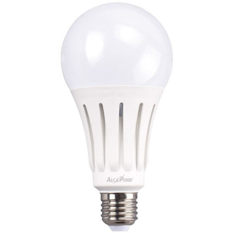Alca power a70 20w 220v 2000lm e27 lampada classica a led, scegli il tipo di luce  bianco caldo