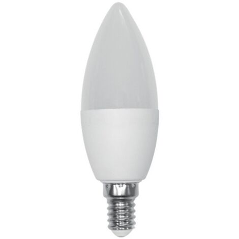 Alca power c37 8w 220v 750lm e14 lampada oliva a led, scegli il tipo di luce bianco caldo