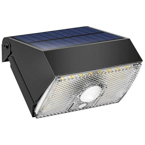 Alca power lampada proiettore solare da parete 20 led da 0,5w 1000 lumen