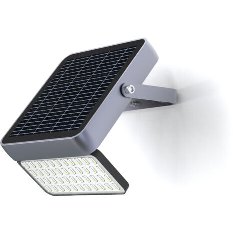 Alca power lampada proiettore solare integrato da parete da 8w 1500 lumen