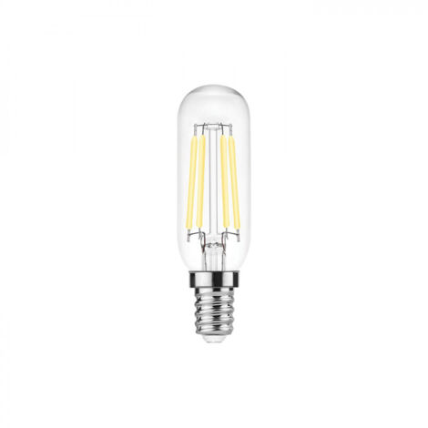 Alca power t25 4w 230v 430lm 2700k e14 lampada tubolare a filamento a led
