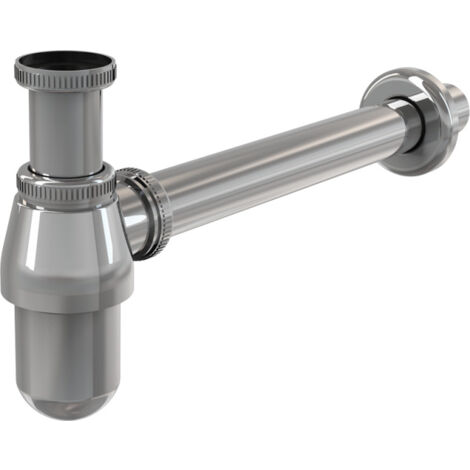 Alca Sifone per lavabo Alca DN32 con dado di raccordo 5/4, metallo (A431)