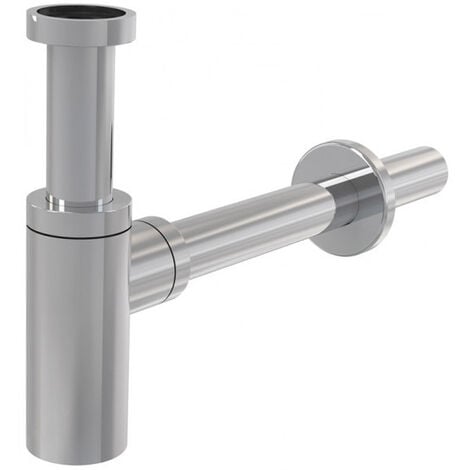 LIVEA Alca Universal washbasin trap, 100% metal, Chrome (A400)