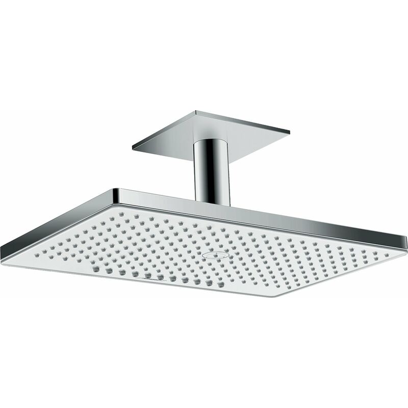 

Alcachofa de ducha Hansgrohe Rainmaker Select 460 2jet con conexión al techo 100 mm, color: Cromado / Blanco - 24004400