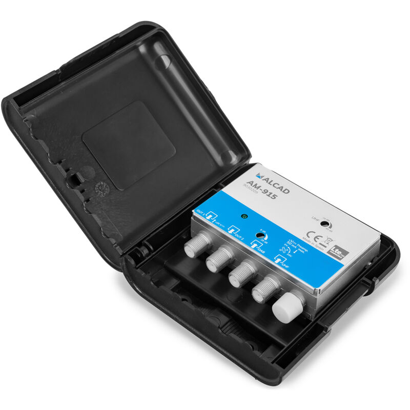 Alcad AM-915 Amplificateur de mât 24V 40dB UHF+VHF