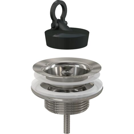 Alcadrain Ablaufventil für Waschbecken 5/4" Ganzmetall