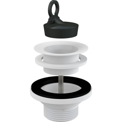 Alcadrain Ablaufventil für  Waschbecken 5/4" mit einem Kunststoffgitter DN63