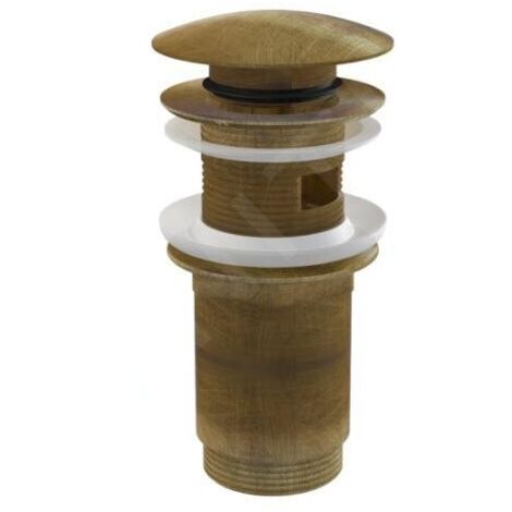 Alcadrain Accessoires - Sortie de lavabo, ClickClack, bronze antique A392ANTIC