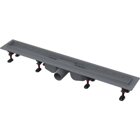 Alcadrain APZ12 Optimal Duschrinne mit Rand für den perforierten Rost oder die Fliesenverlegung 750 mm