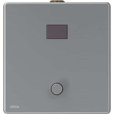 Alcadrain ASP4-KT Automatischer Urinal-Spüler mit manueller Steuerung, Metall, 12 V (Netzversorgung)